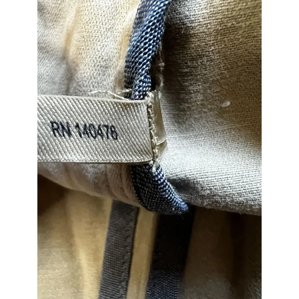 Faherty Men's Essential Stretch Chino Shorts Tan Khaki Sz 33